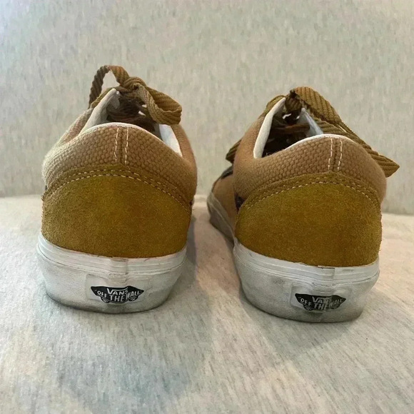 VANS Shoes, size women’s 8.5, men’s 7, color mustard/tan - Picture 3 of 4